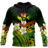 Polynesian Habiscus Kanaka Hawaii 3D Unisex Hoodie