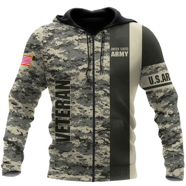 Personalized name German Army Hoodie 3D All Over Printed Unisex Shirts TNA19052101