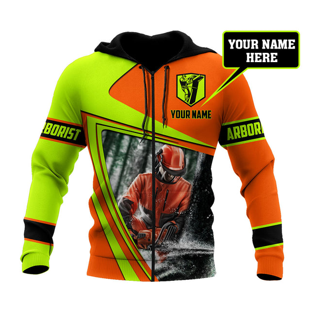 Premium Personalized 3D Printed Arborist Shirts MEI