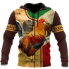 Rooster Mexico 3D All Over Printed Hoodie HHT29042103