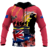 Australian Aboriginal Anzac Day 3D Printed Unisex Shirts TN SN30032103