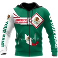 Personalized Mexican Pride Unisex Hoodie