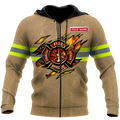 Customize Name Firefighter Hoodie For Men And Women MH22032102