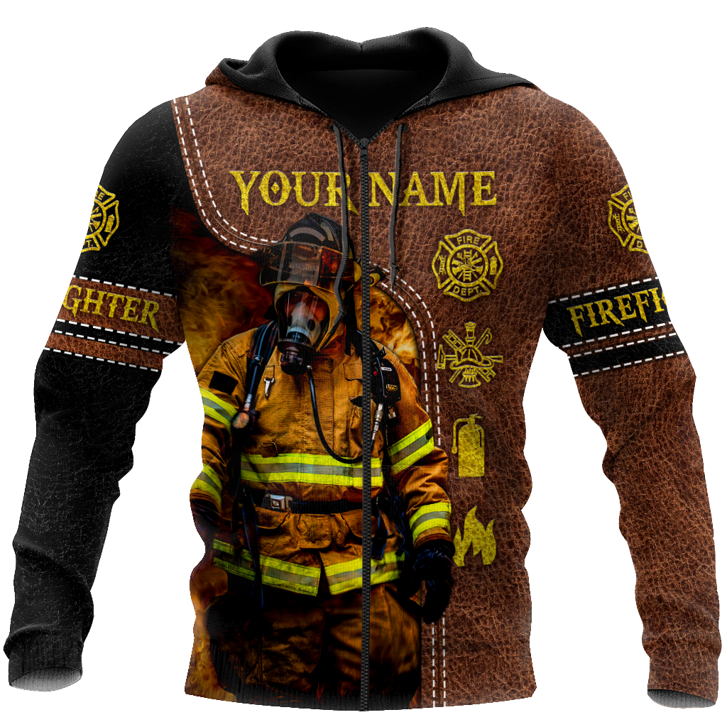 Customize Name Firefighter Hoodie For Men And Women TNA13052107