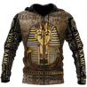 Custom name Pharaoh Ancient Egypt Ankh 3D design print shirts DQB22042103