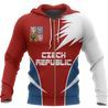 Czech Republic Active Special Hoodie NVD1166-Apparel-Dung Van-Zipped Hoodie-S-Vibe Cosy™