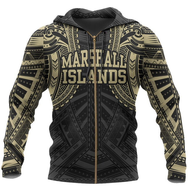 Marshall Islands Spirit Hoodie NVD1183-Apparel-Amazing Hoodie-Zip Hoodie-S-Vibe Cosy™