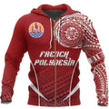 French Polynesia Active Special Hoodie NVD1209-Apparel-Dung Van-Zipped Hoodie-S-Vibe Cosy™