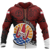 French Polynesia Special Hoodie NVD1221-Apparel-Dung Van-Zipped Hoodie-S-Vibe Cosy™