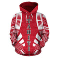 Tahiti All Over Hoodie - Tattoo Style NVD1222-Apparel-Dung Van-Zipped Hoodie-S-Vibe Cosy™