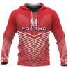 Poland Flag Hoodie - Energy Style NVD1227 !-Apparel-Dung Van-Zipped Hoodie-S-Vibe Cosy™