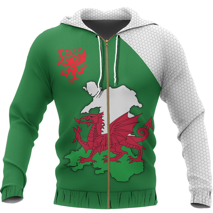 Wales Map Special Pullover Hoodie NVD1282-Apparel-Dung Van-Hoodie-S-Vibe Cosy™