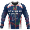 Dominican Republic Coat Of Arms Hoodie NVD1286-Apparel-Dung Van-Zipped Hoodie-S-Vibe Cosy™