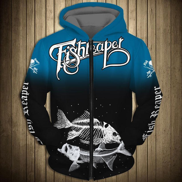 FISHING NVD1372-Apparel-Dung Van-Zipped Hoodie-S-Vibe Cosy™