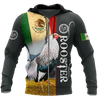 Rooster Mexico 3D All Over Printed Hoodie DD22052101VH