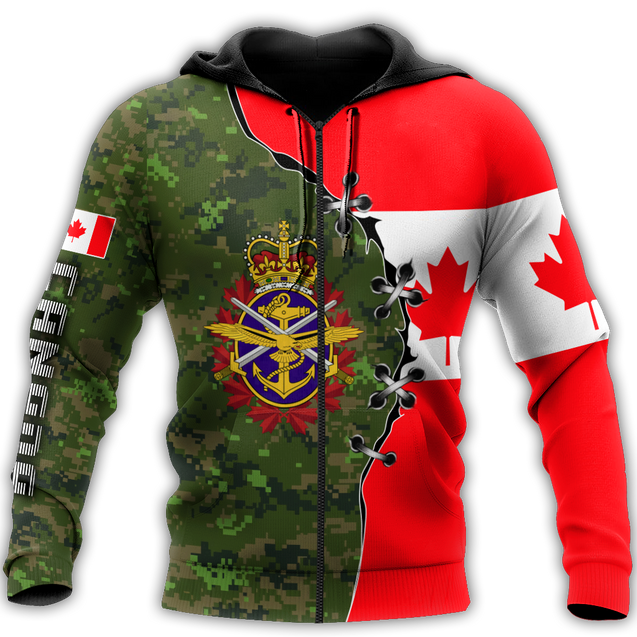 Canadian Veteran  3D All Over Printed Shirts NTN07032103