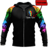 Customize Name LGBT Pride Hoodie For Men And Women DD20052103