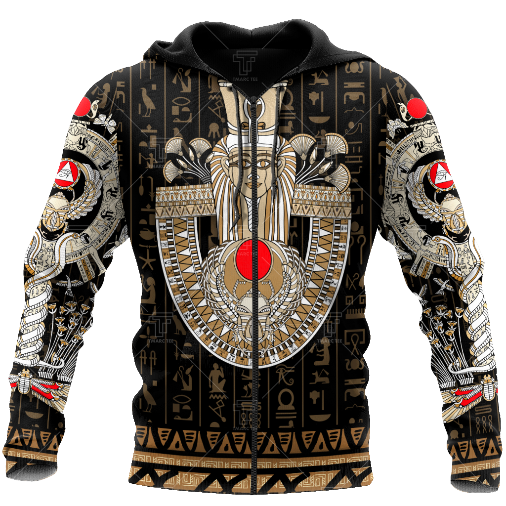 Ancient Egypt ver1 Painting Pattern 3D Tattoo Printed Shirts