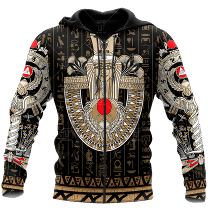 Ancient Egypt ver1 Painting Pattern 3D Tattoo Printed Shirts