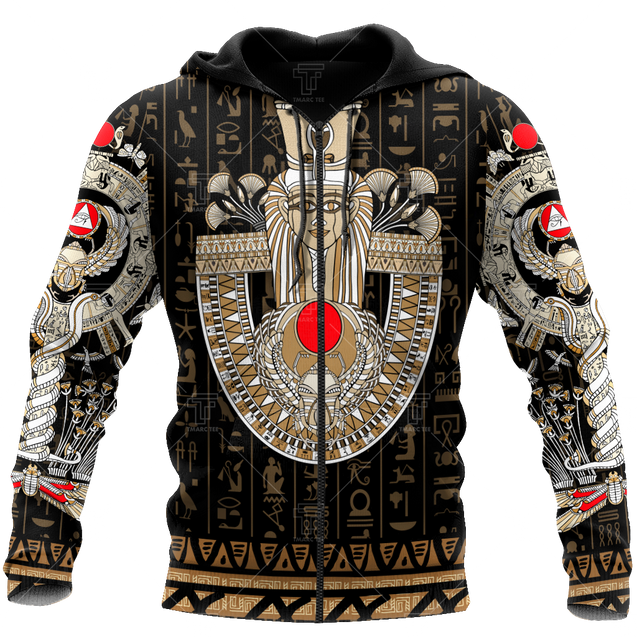 Ancient Egypt ver1 Painting Pattern 3D Tattoo Printed Shirts