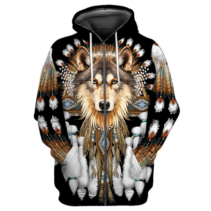 Native American 3D All Over Printed Shirts for Women