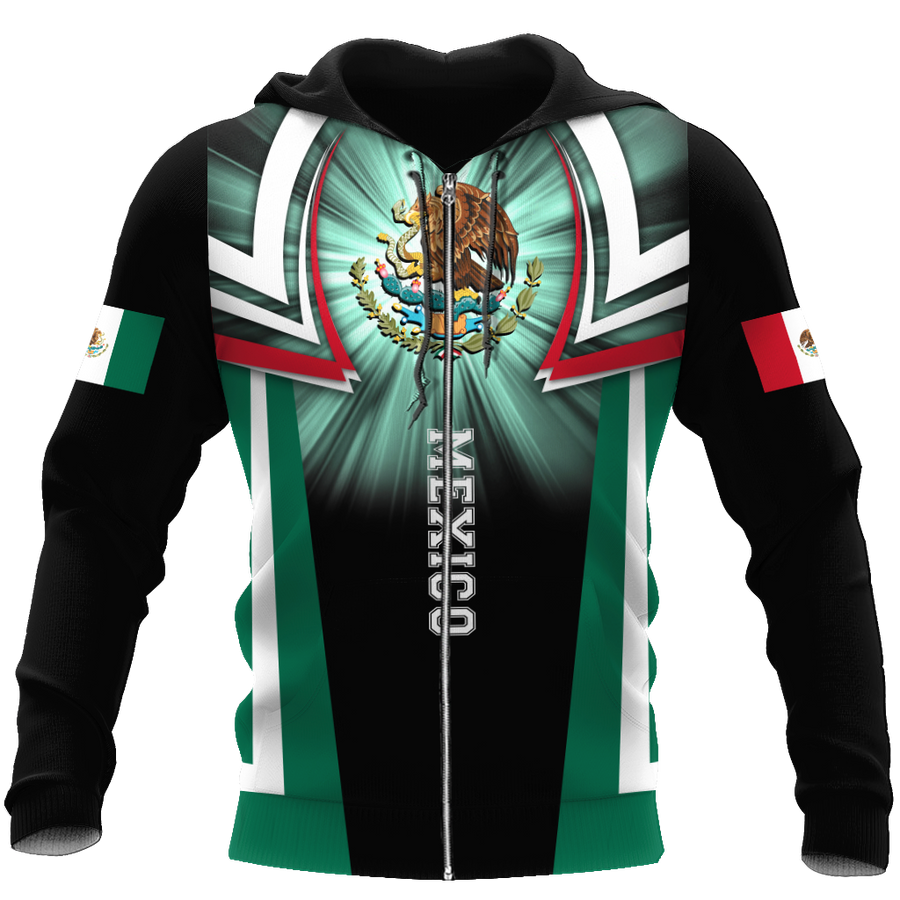 Mexico 3D All Over Printed Unisex Hoodie