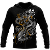 Premium Unisex Hoodie Kraken Octopus And Poseidon ML