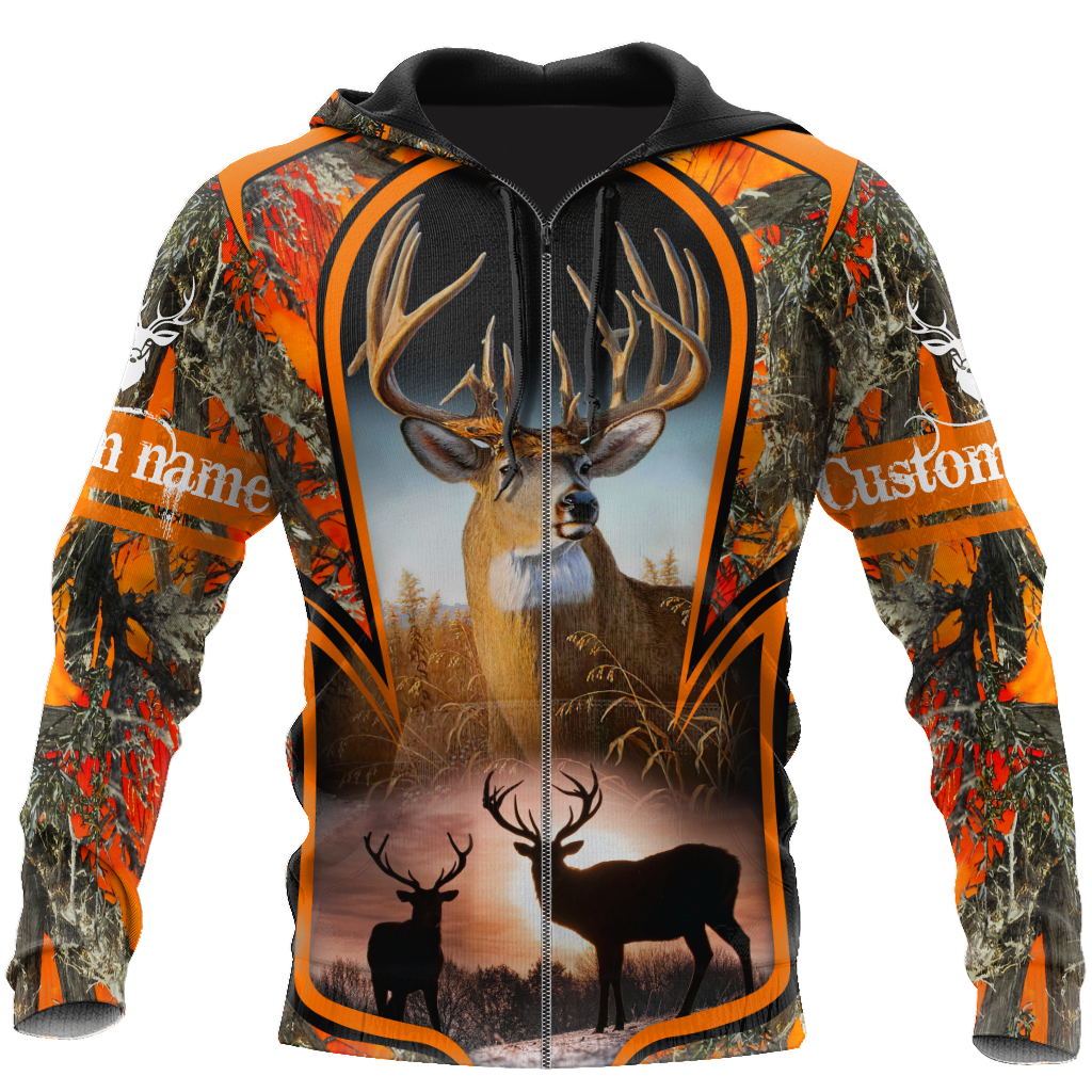 Premium Hunting for Hunter Customize name 3D Printed Unisex Shirts