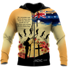 Premium Unisex Hoodie Remember Anzac Day ML