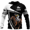 Personalized Name Horse Racing 3D All Over Printed Unisex Shirts