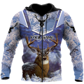 Persionalized Name - Love Deer 3D All Over Printed Unisex Shirts