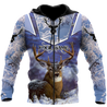 Persionalized Name - Love Deer 3D All Over Printed Unisex Shirts