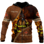Customize Name Firefighter Hoodie For Men And Women MH06022102