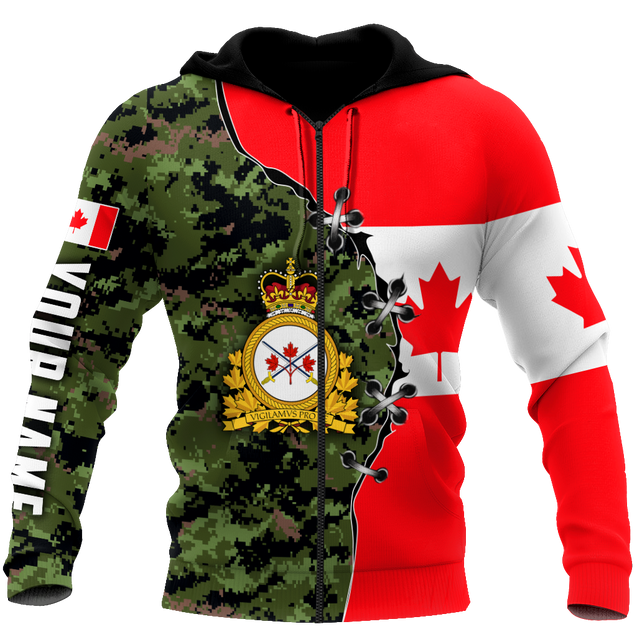 Personalized Name XT Canadian Veteran 3D All Over Printed Clothes NTN17032102