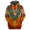 Native American 3D All Over Printed Shirts for Women