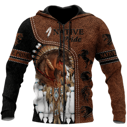 Horse Native American 3D All Over Printed Unisex Shirts