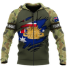 Personalized Australian Army Just The Tip I Promise 3D Printed Unisex Shirts TN