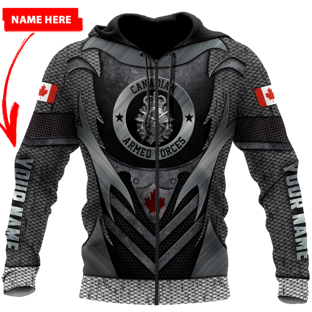 Personalized Name XT Canadian Armed Forces 3D Printed Clothes PD30032102