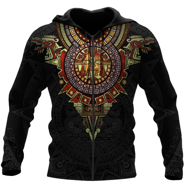 Aztec Mexico 3D All Over Printed Unisex Shirt