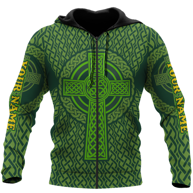 Custom Name Irish Saint Patrick's Day 3D All Over Printed Shirts For Men And Women TN