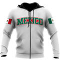 Persionalized name Mexico 3D All Over Printed Unisex Hoodie MH03052101