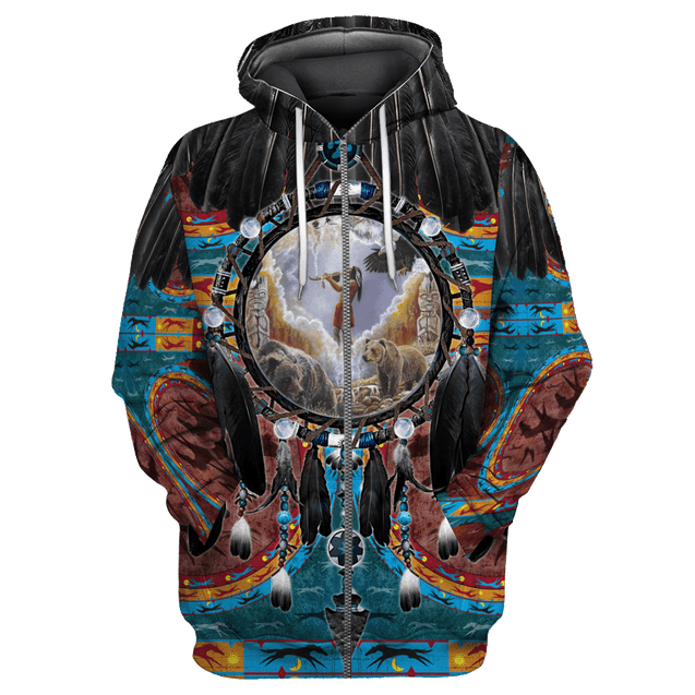 Native American 3D All Over Printed Unisex Shirts