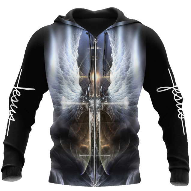 Premium Unisex Hoodie 3D All Over Printed Easter Day Christian Jesus No17 ML VP26022101