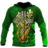 Irish Harp 3D All Over Printed Shirts For Men and Women