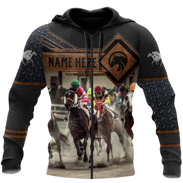 Personalized Name Horse Racing 3D All Over Printed Unisex Shirts Ver 2