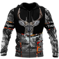 Persionalized Name - Deer Hunting Camo 3D All Over Printed Unisex Shirts