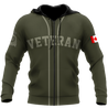 Personalized Name XT Canadian Veteran 3D Printed Clothes SN15032103