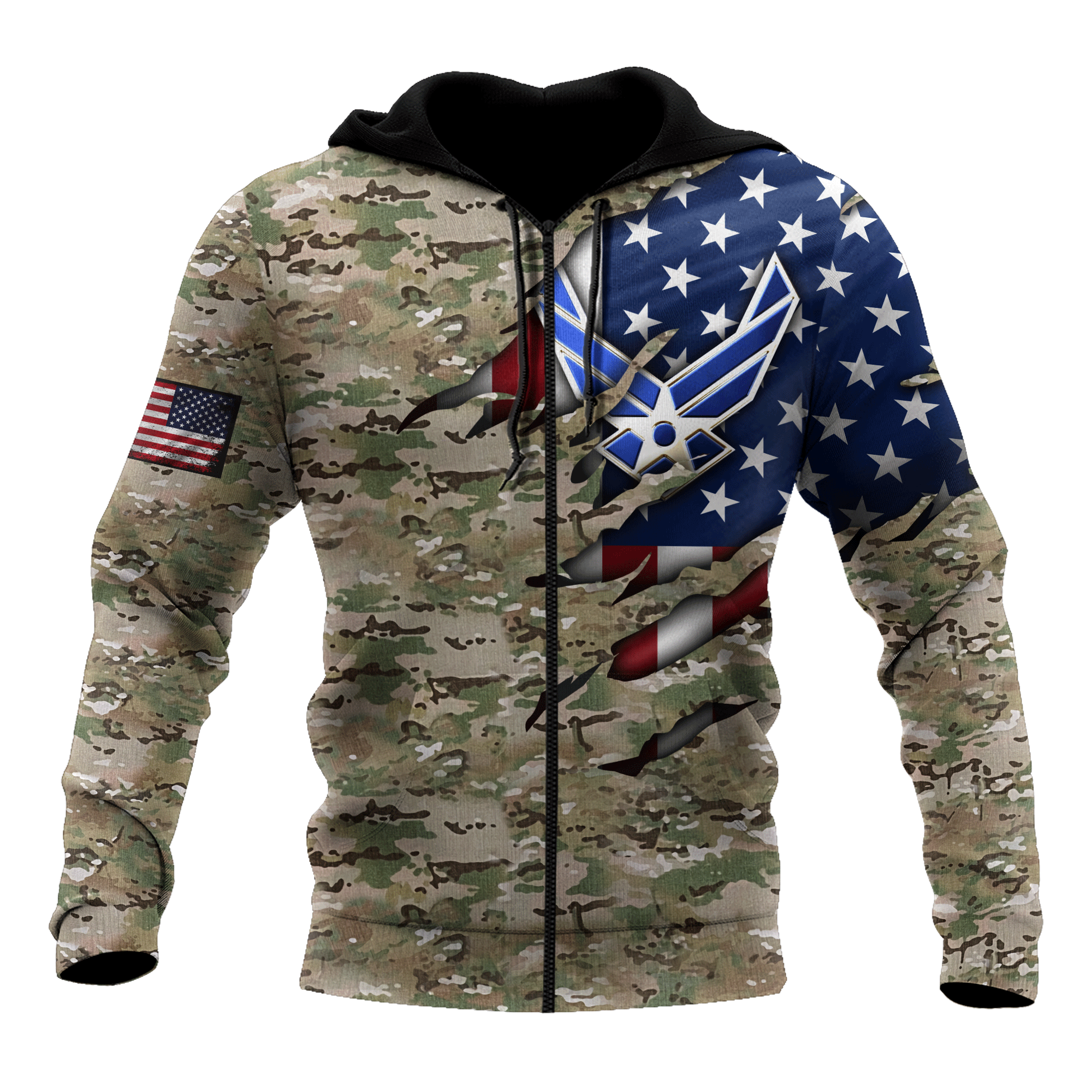 United States Air Force 3D All Over Printed Unisex Shirts