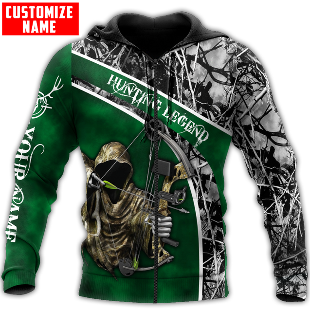 Customized Name Hunting Season 3D All Over Printed Unisex Shirts