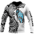 Amazing Polynesian Go Surfing Personalized Unisex Deluxe Hoodie ML